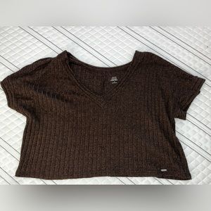 Sweater style crop top
